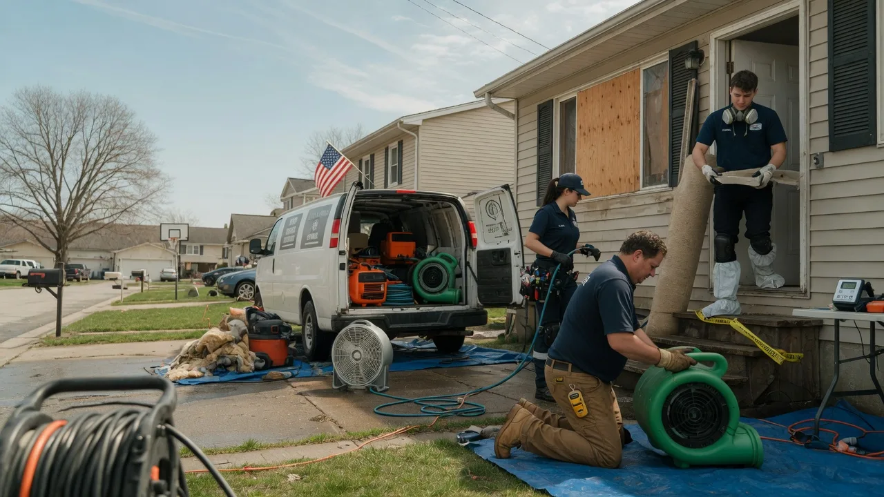 Water Damage Restoration in Portland, OH near me